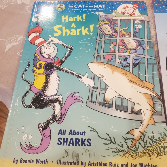 Dr. Seuss Books  Horton Hears a Who ,Hark a Shark  and A whale of a Tale - Picture 2 of 10